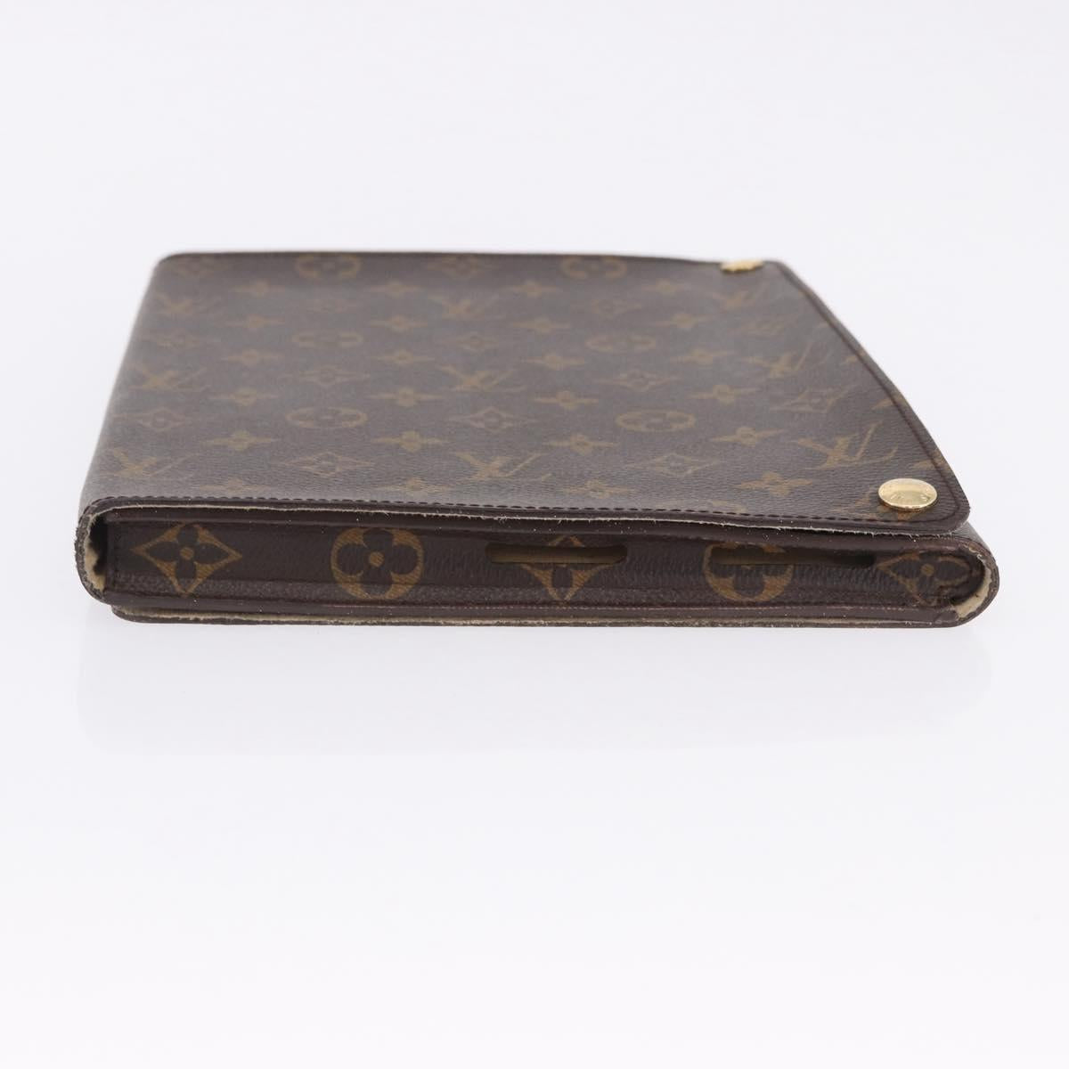 LOUIS VUITTON Monogram Etui iPad Case M93803 LV Auth hk4083
