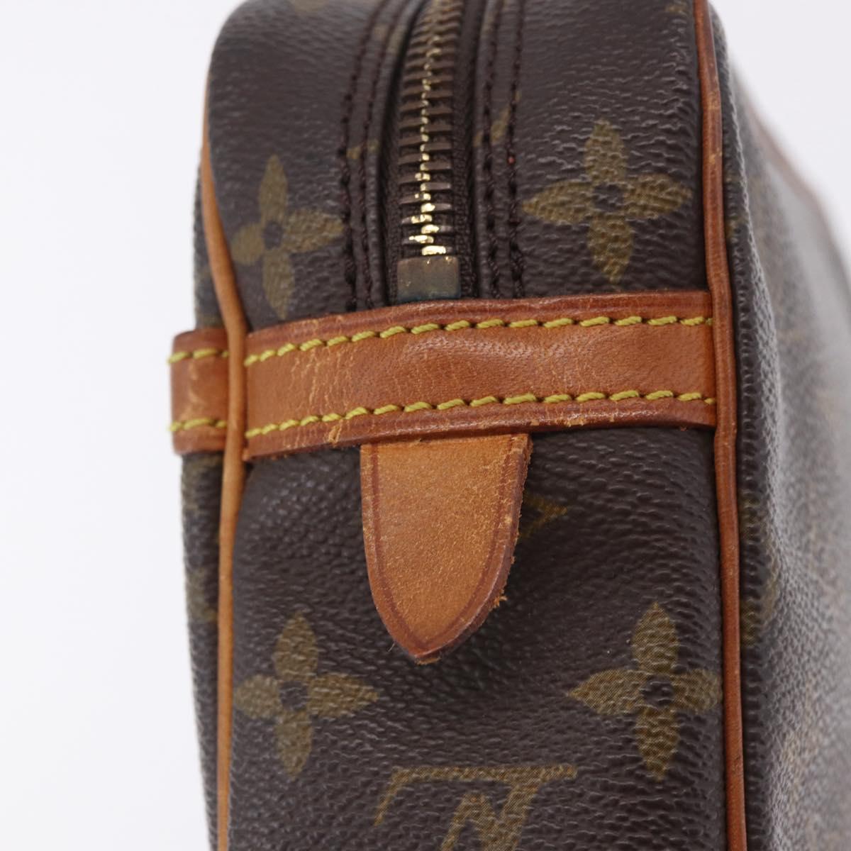 LOUIS VUITTON Monogram Compiegne 23 Clutch Bag M51847 LV Auth hk4084