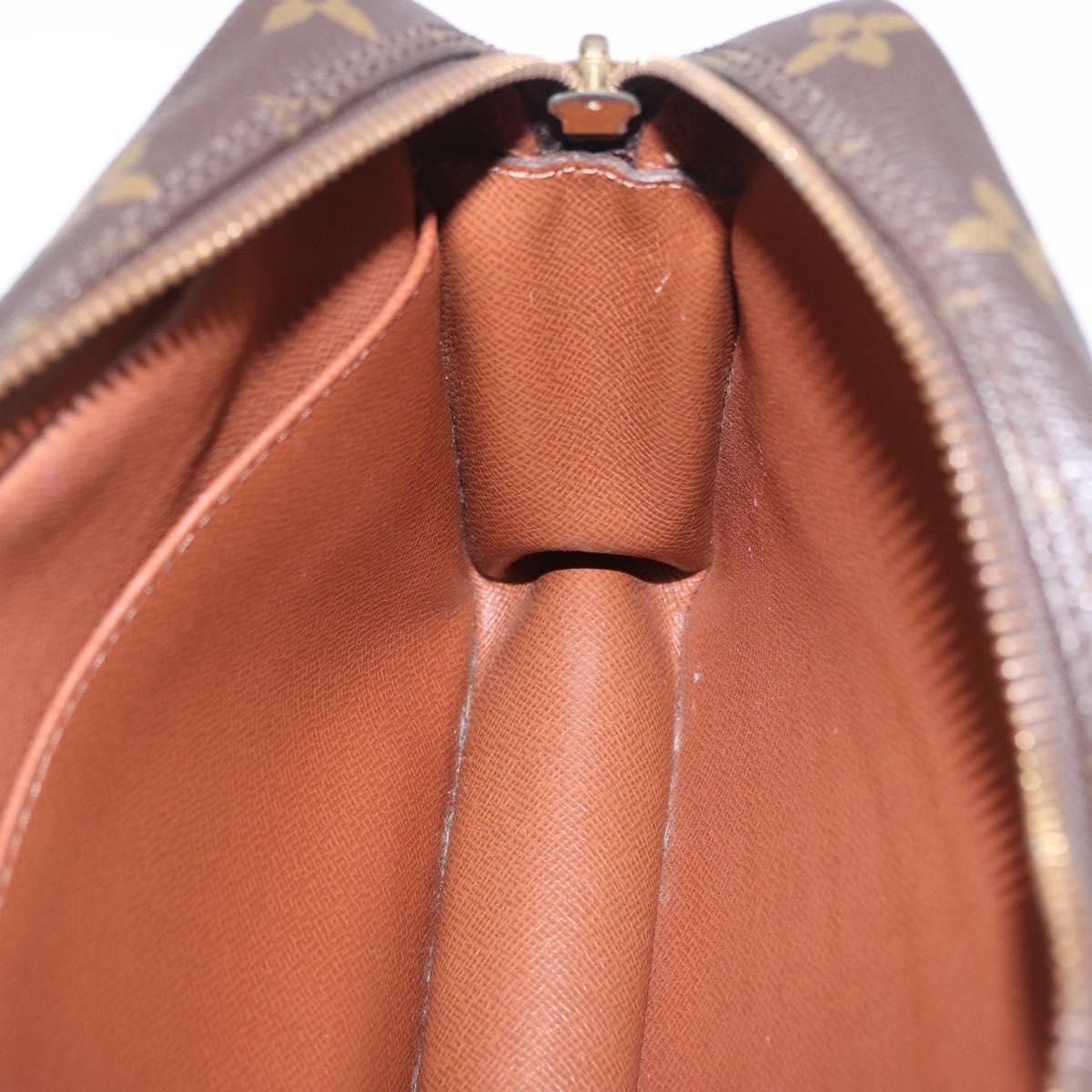 LOUIS VUITTON Monogram Compiegne 23 Clutch Bag M51847 LV Auth hk4084