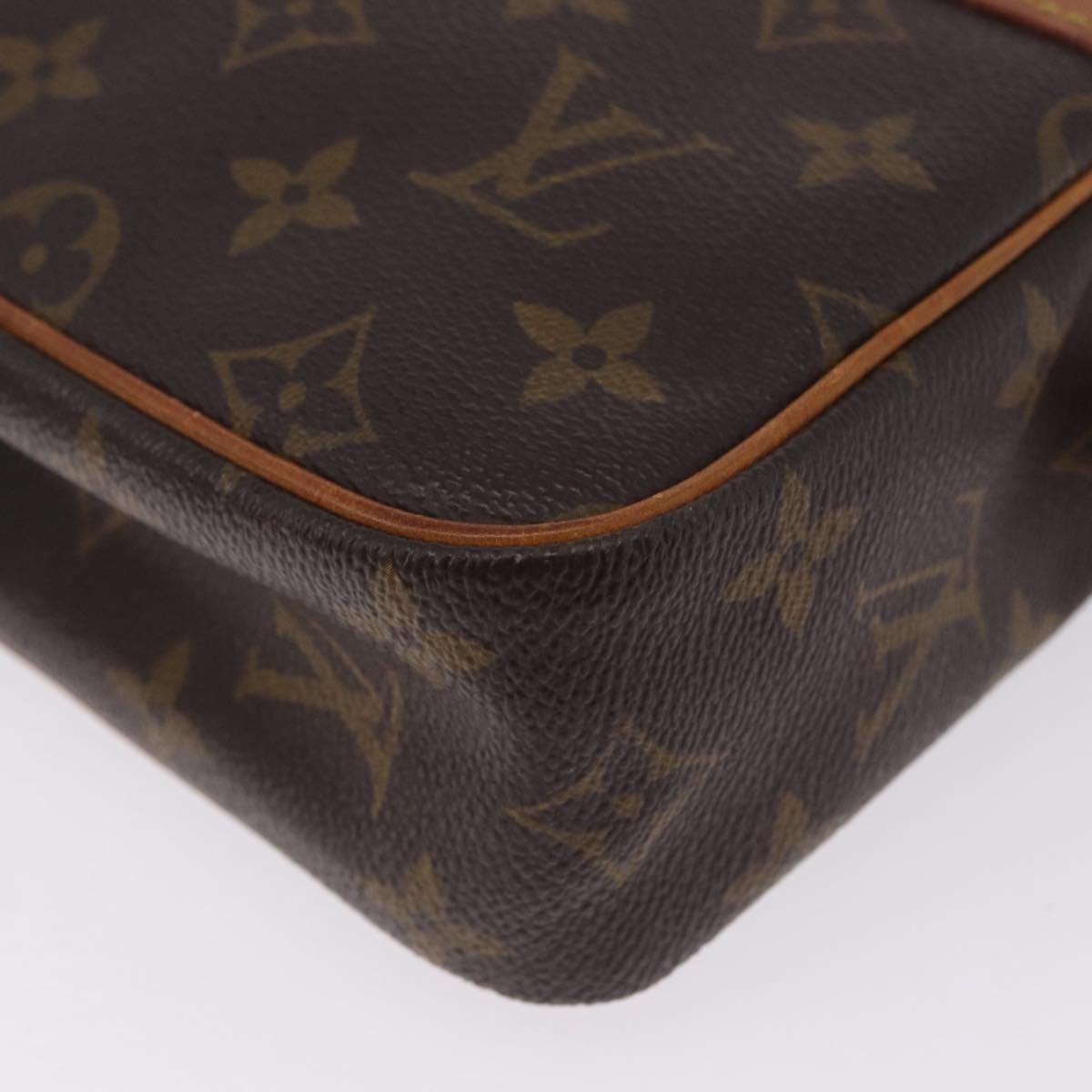 LOUIS VUITTON Monogram Compiegne 23 Clutch Bag M51847 LV Auth hk4084