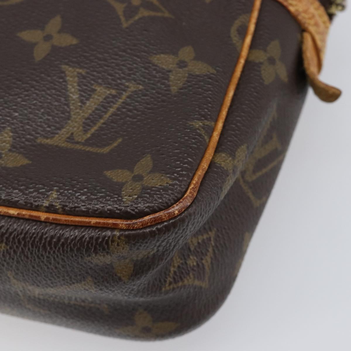 LOUIS VUITTON Monogram Compiegne 23 Clutch Bag M51847 LV Auth hk4085