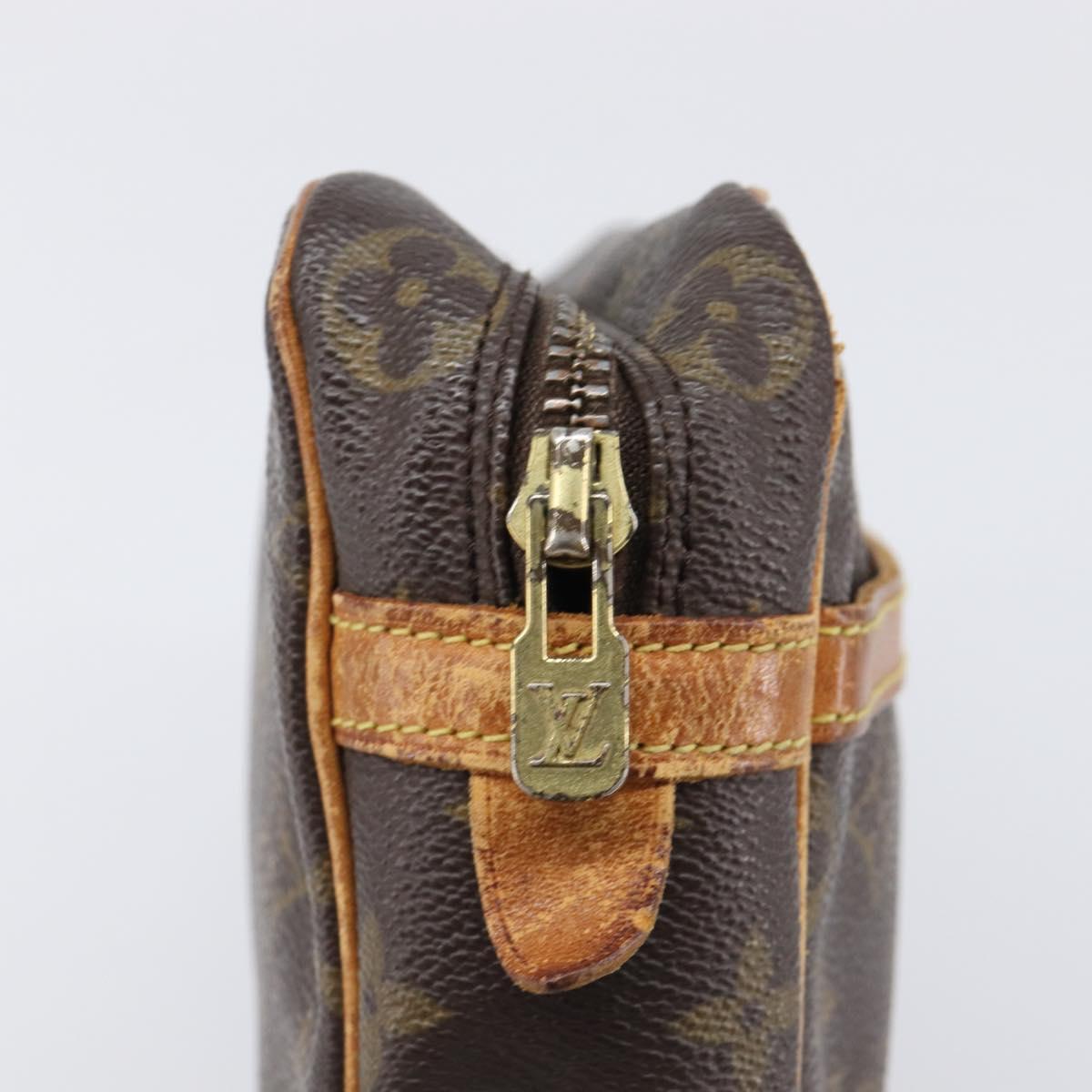 LOUIS VUITTON Monogram Compiegne 23 Clutch Bag M51847 LV Auth hk4085