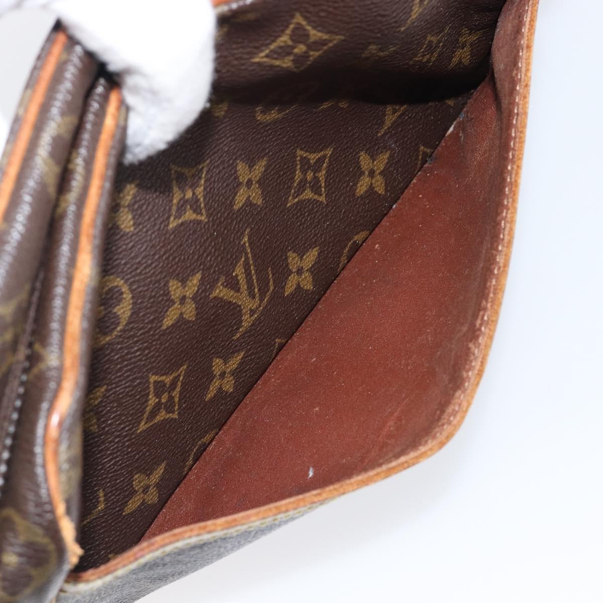 LOUIS VUITTON Monogram Compiegne 23 Clutch Bag M51847 LV Auth hk4085