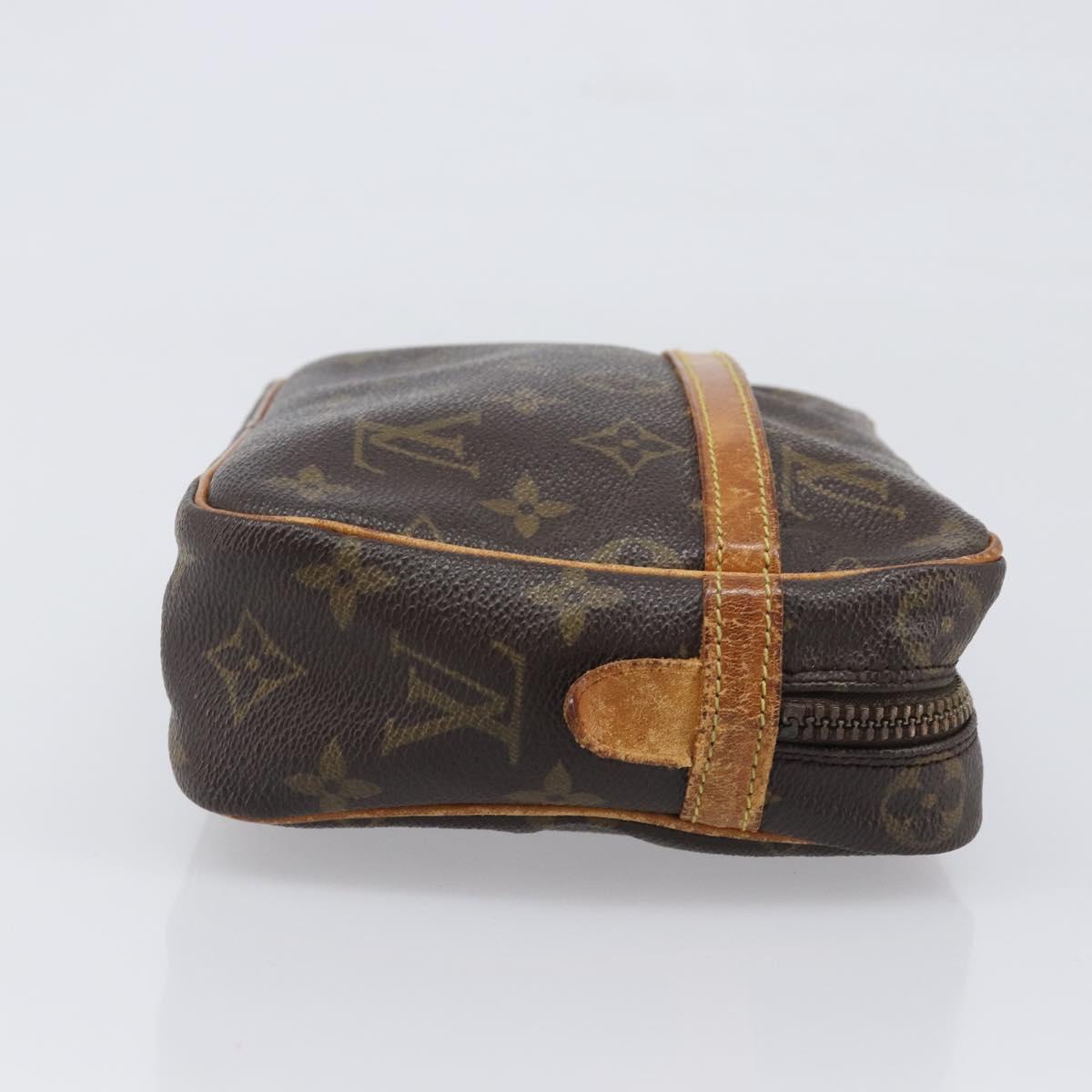 LOUIS VUITTON Monogram Compiegne 23 Clutch Bag M51847 LV Auth hk4085