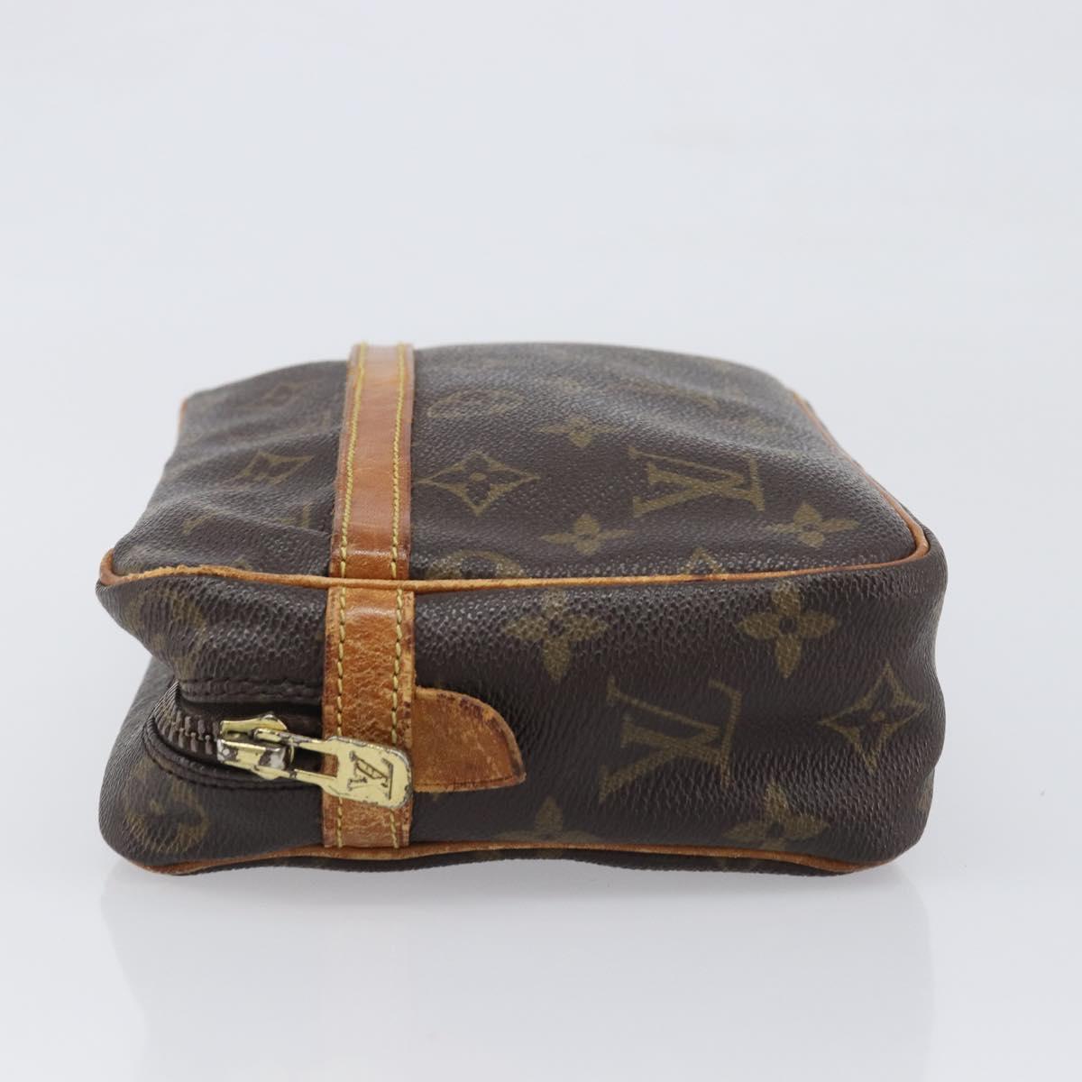 LOUIS VUITTON Monogram Compiegne 23 Clutch Bag M51847 LV Auth hk4085