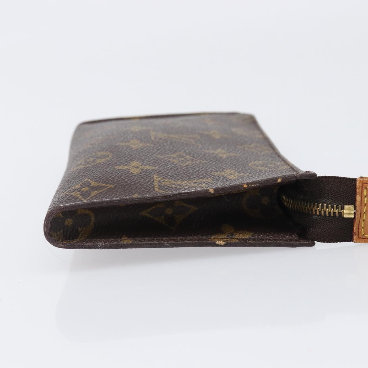 LOUIS VUITTON Monogram Bucket GM Accessory Pouch LV Auth hk4087