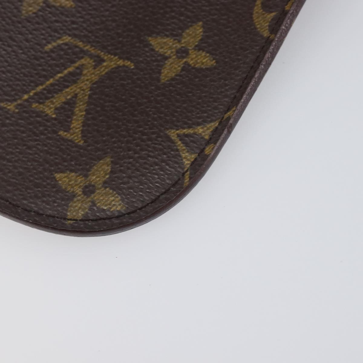 LOUIS VUITTON Monogram Etui Lunette Rabat Glasses Case M62970 LV Auth hk4088