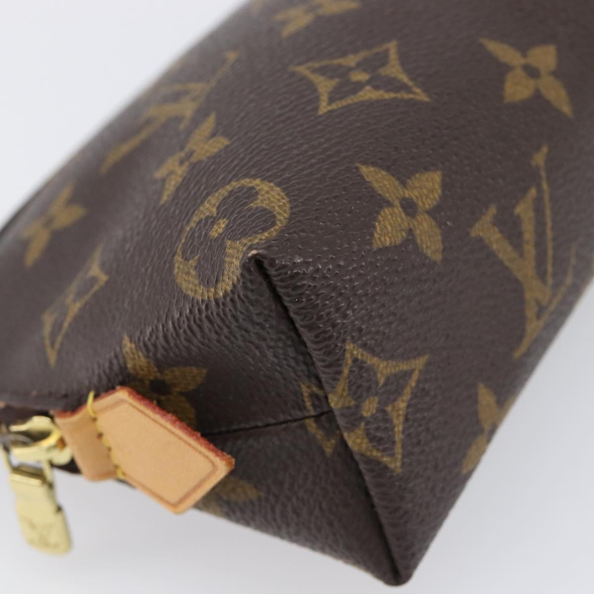 LOUIS VUITTON Monogram Pochette Cosmetic PM Pouch M43998 LV Auth hk4089