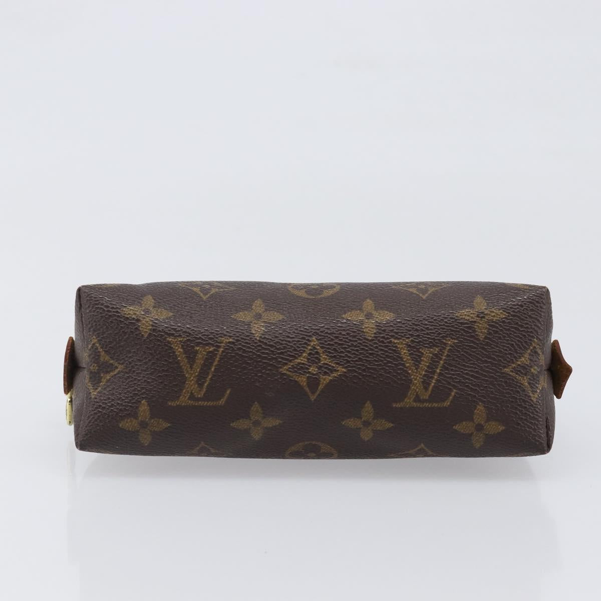 LOUIS VUITTON Monogram Pochette Cosmetic PM Pouch M43998 LV Auth hk4090