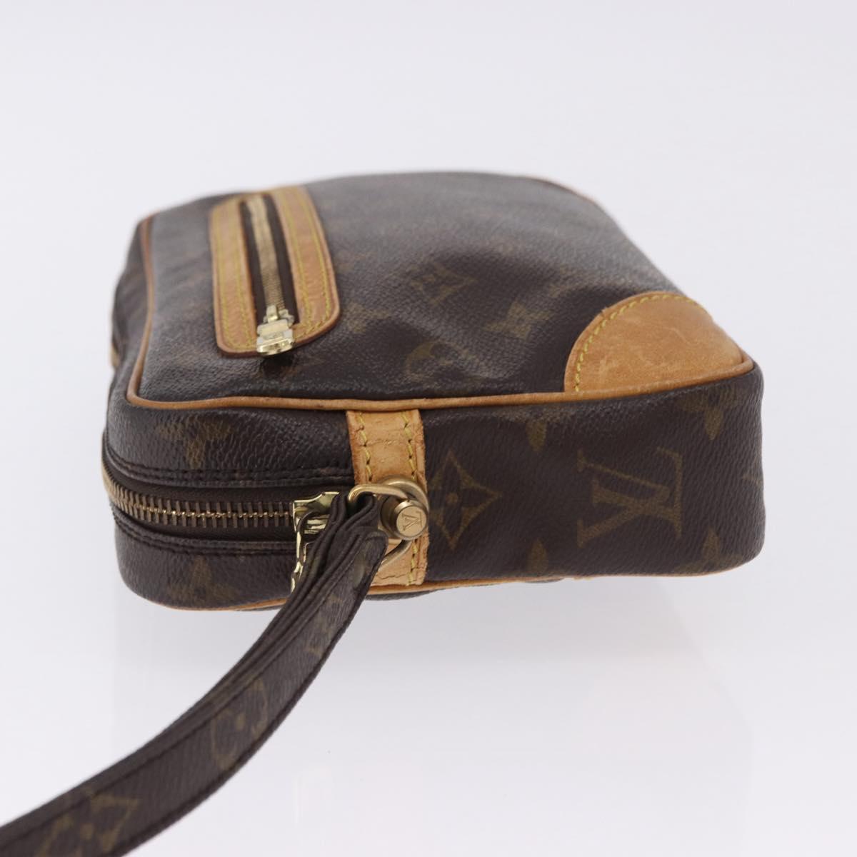 LOUIS VUITTON Monogram Marly Dragonne GM Clutch Bag M51825 LV Auth hk4092