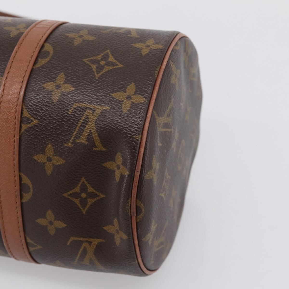 LOUIS VUITTON Monogram Papillon 30 Hand Bag M51365 LV Auth hk4094