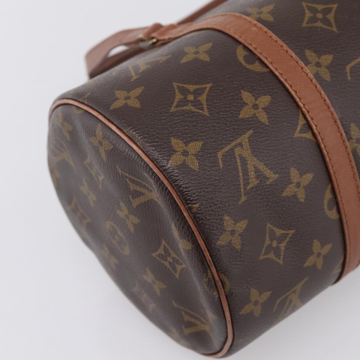 LOUIS VUITTON Monogram Papillon 30 Hand Bag M51365 LV Auth hk4094