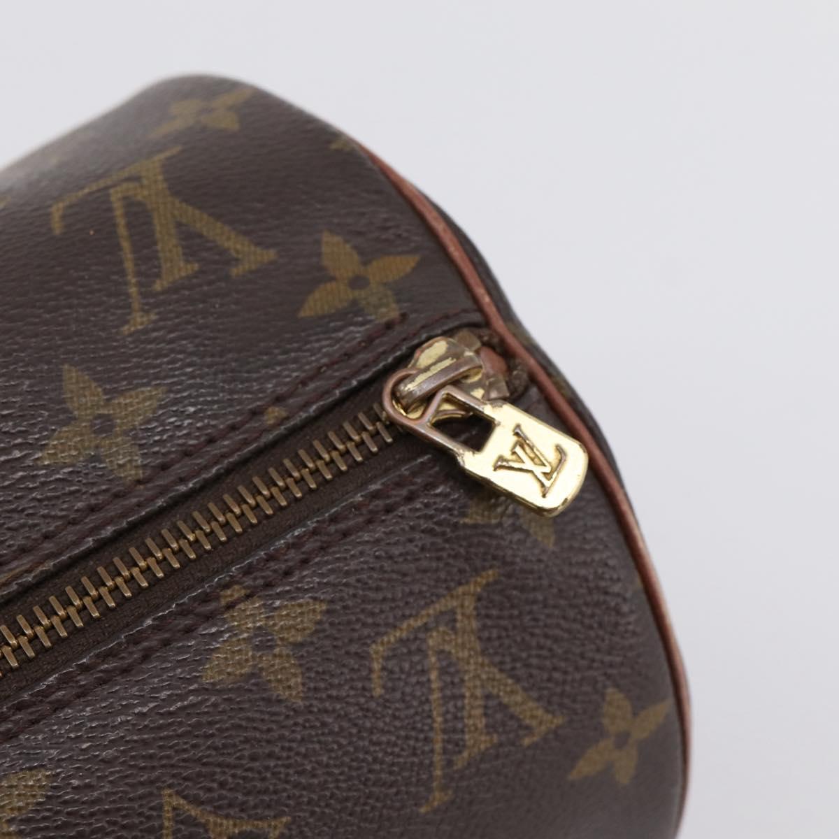 LOUIS VUITTON Monogram Papillon 30 Hand Bag M51365 LV Auth hk4094