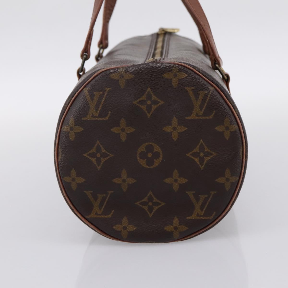 LOUIS VUITTON Monogram Papillon 30 Hand Bag M51365 LV Auth hk4094