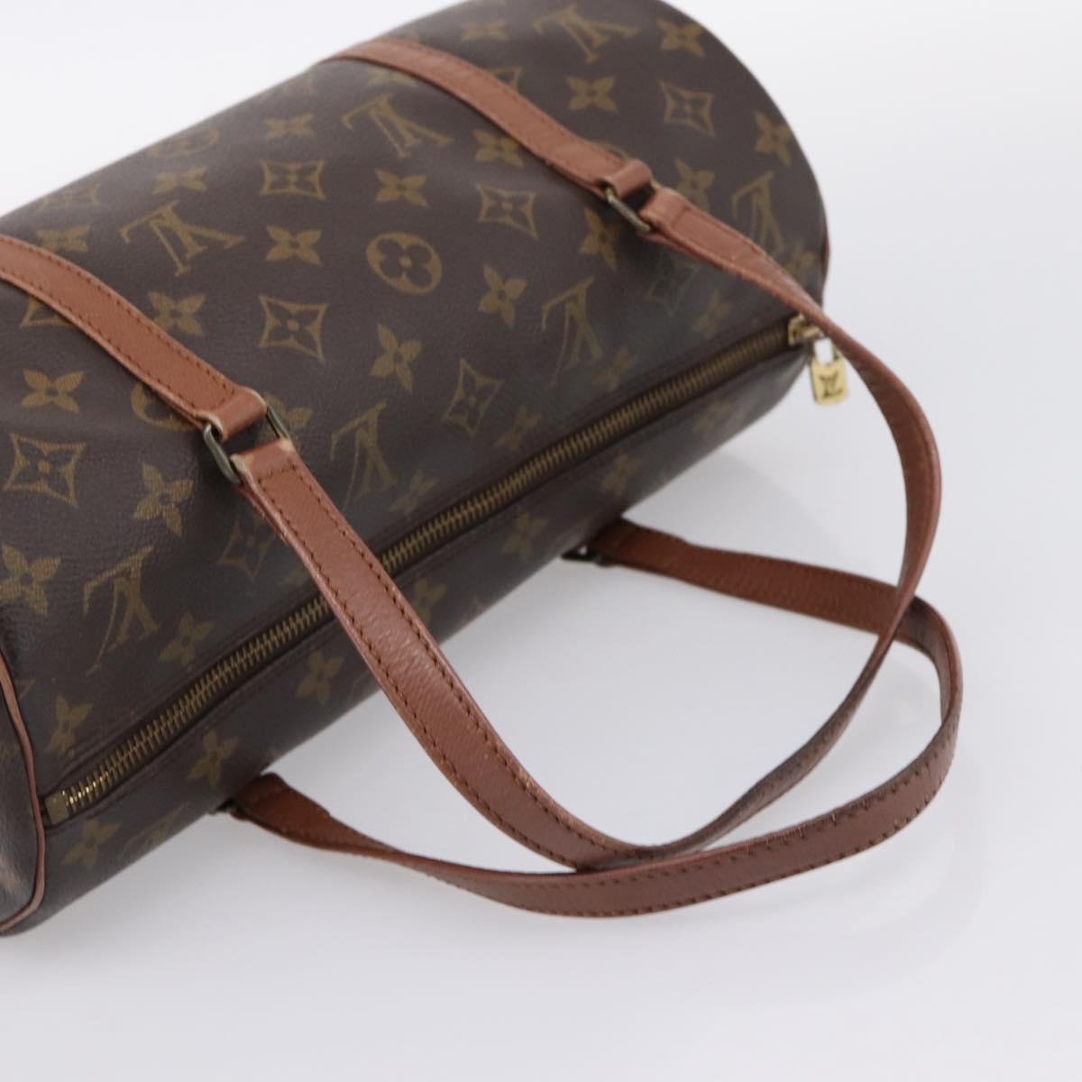 LOUIS VUITTON Monogram Papillon 30 Hand Bag M51365 LV Auth hk4094