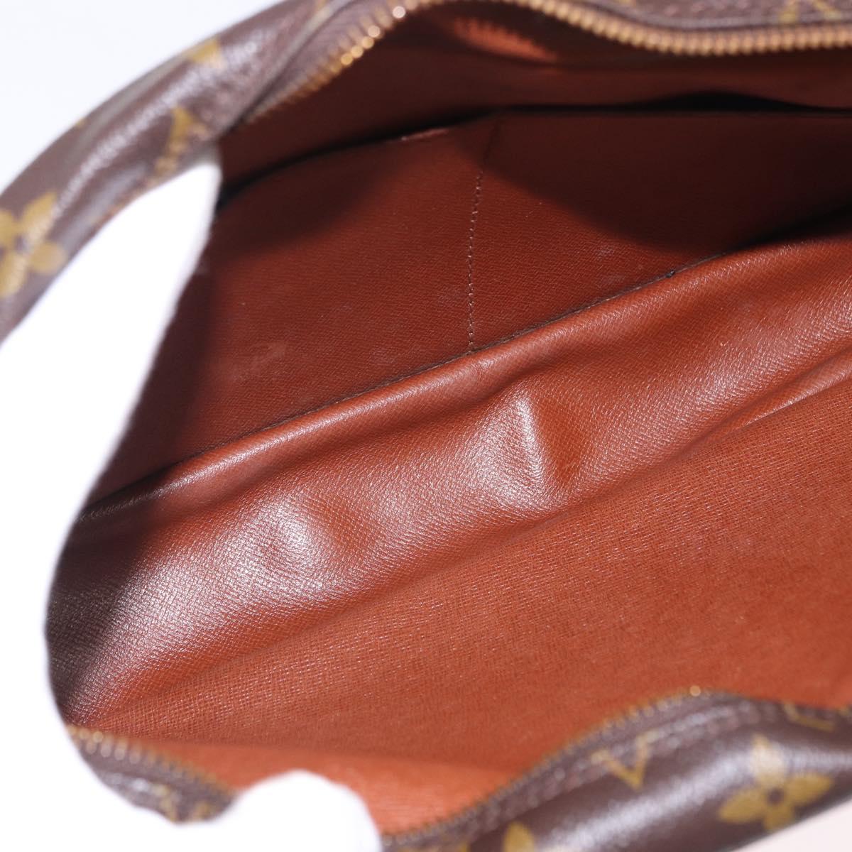 LOUIS VUITTON Monogram Compiegne 28 Clutch Bag M51845 LV Auth hk4095