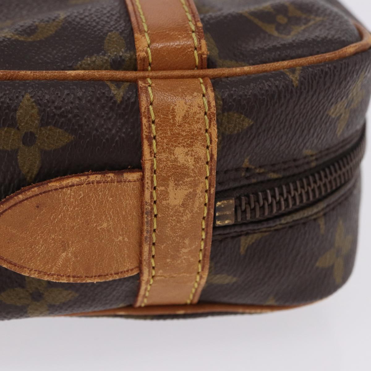 LOUIS VUITTON Monogram Compiegne 28 Clutch Bag M51845 LV Auth hk4095