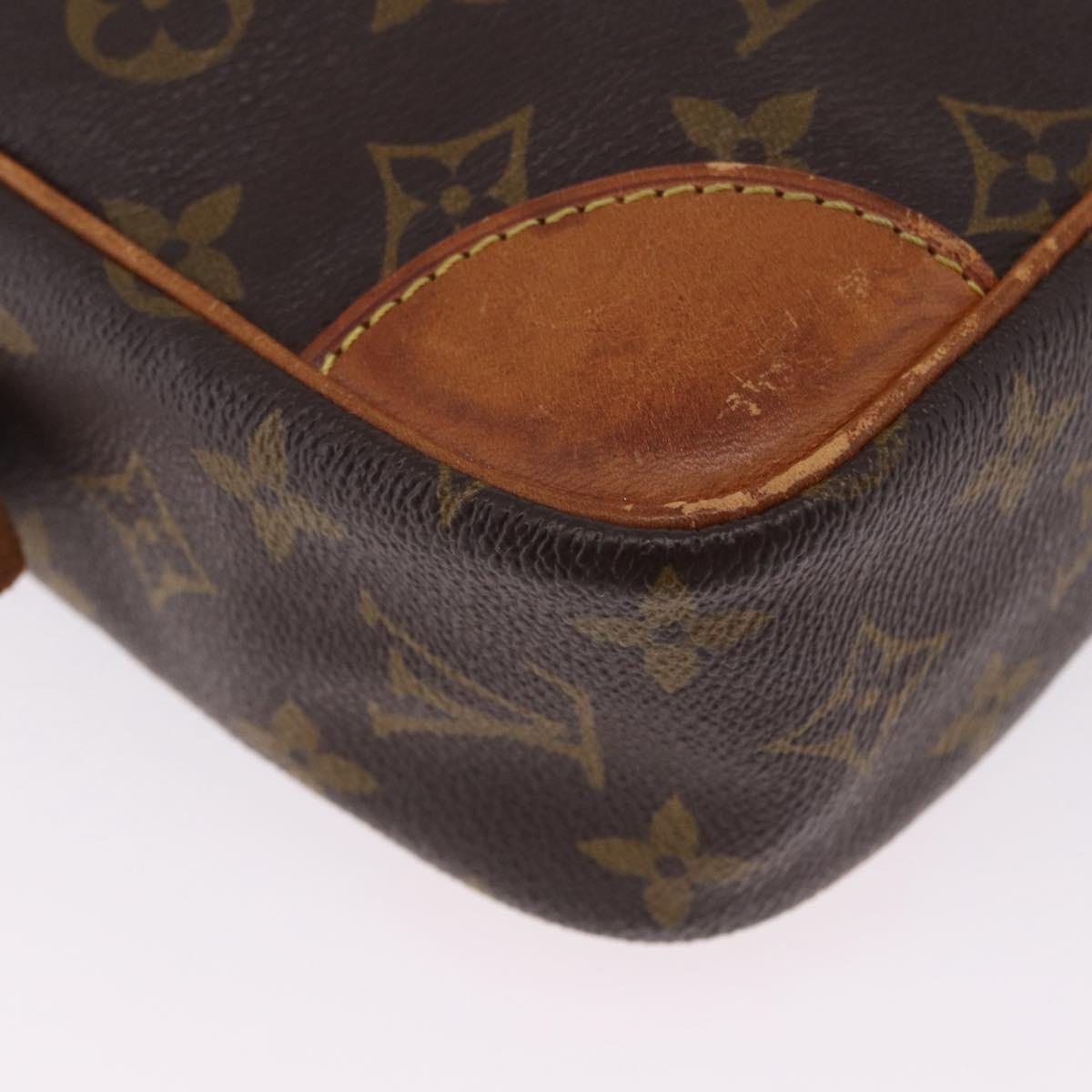 LOUIS VUITTON Monogram Compiegne 28 Clutch Bag M51845 LV Auth hk4095