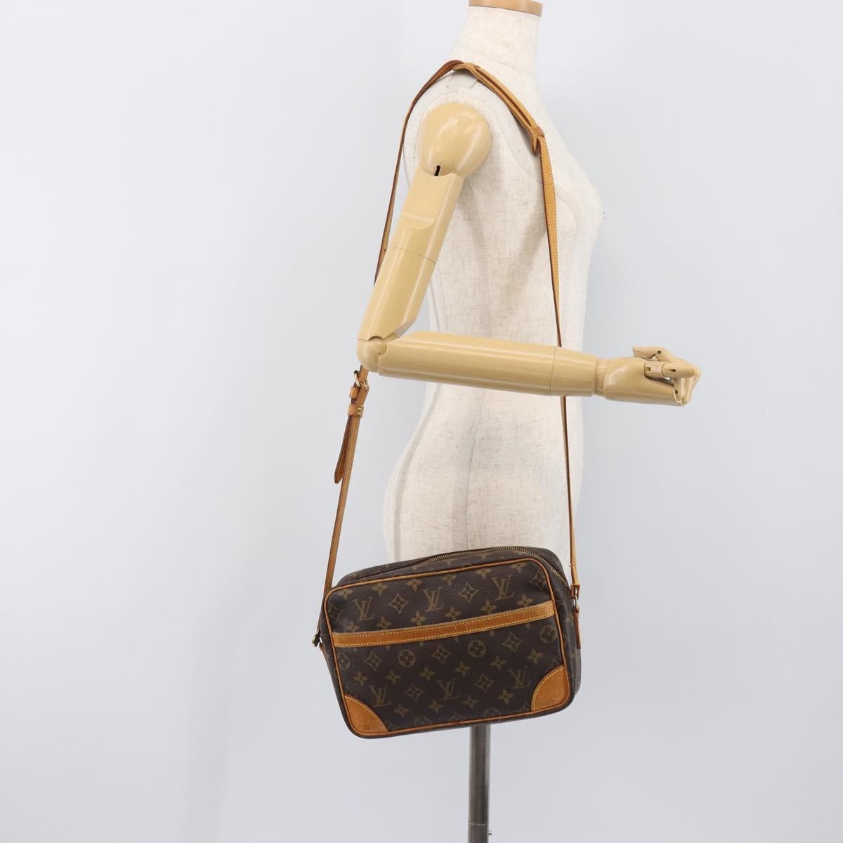 LOUIS VUITTON Monogram Trocadero 27 Shoulder Bag M51274 LV Auth hk4096