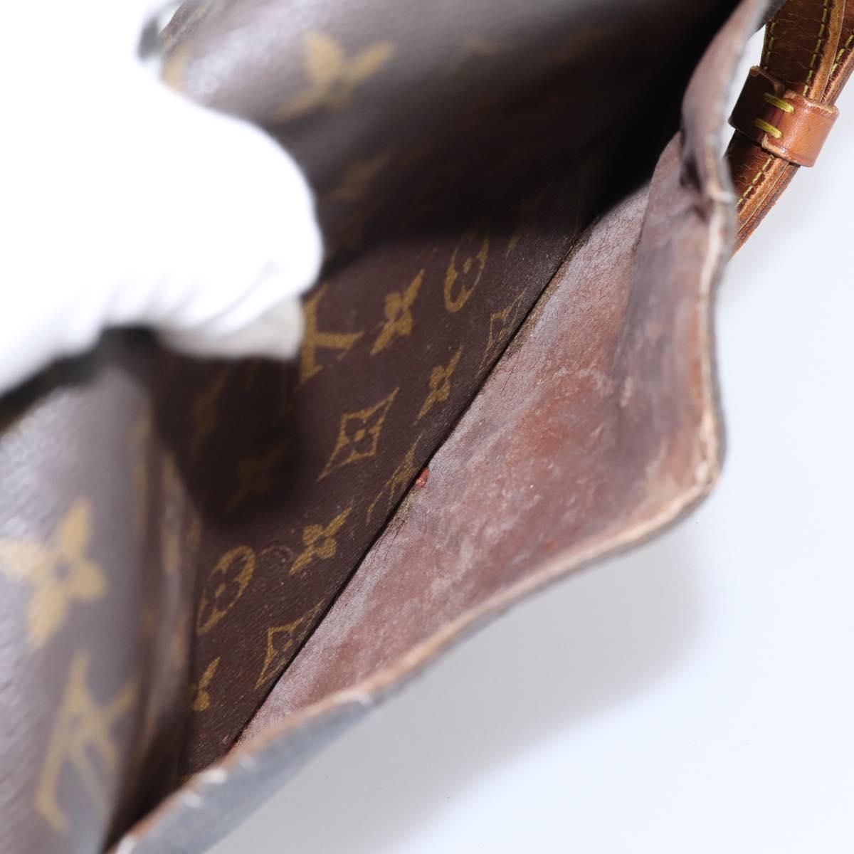 LOUIS VUITTON Monogram Saint Cloud GM Shoulder Bag M51242 LV Auth hk4099
