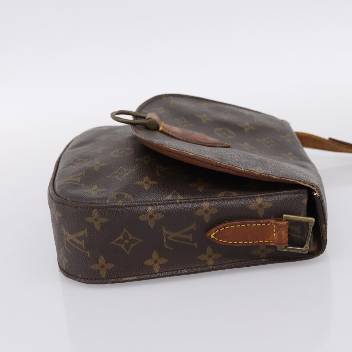 LOUIS VUITTON Monogram Saint Cloud GM Shoulder Bag M51242 LV Auth hk4099