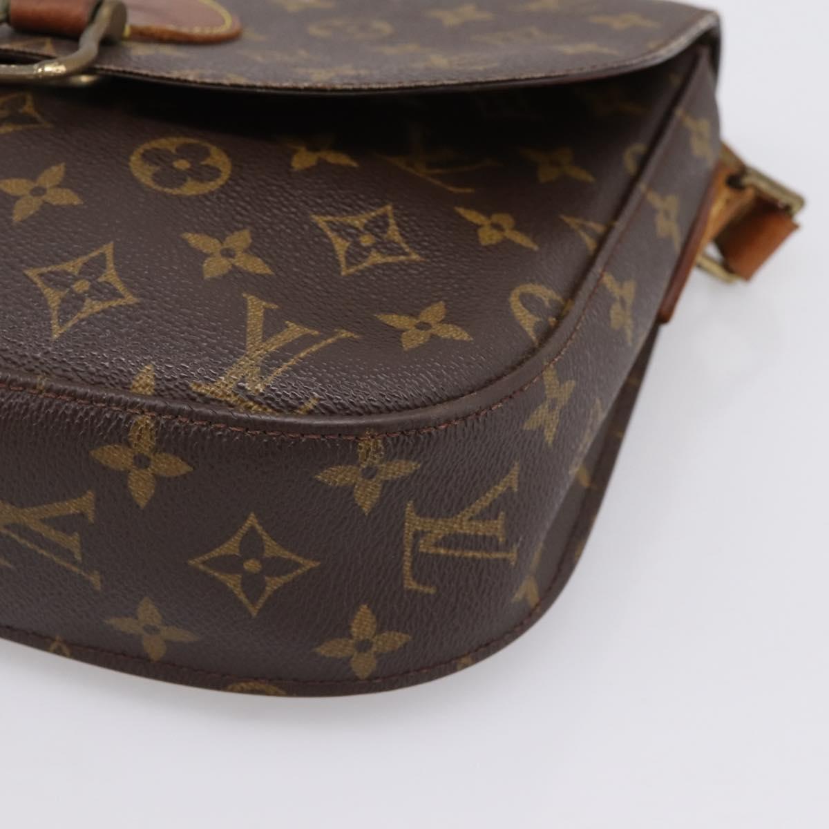 LOUIS VUITTON Monogram Saint Cloud GM Shoulder Bag M51242 LV Auth hk4100