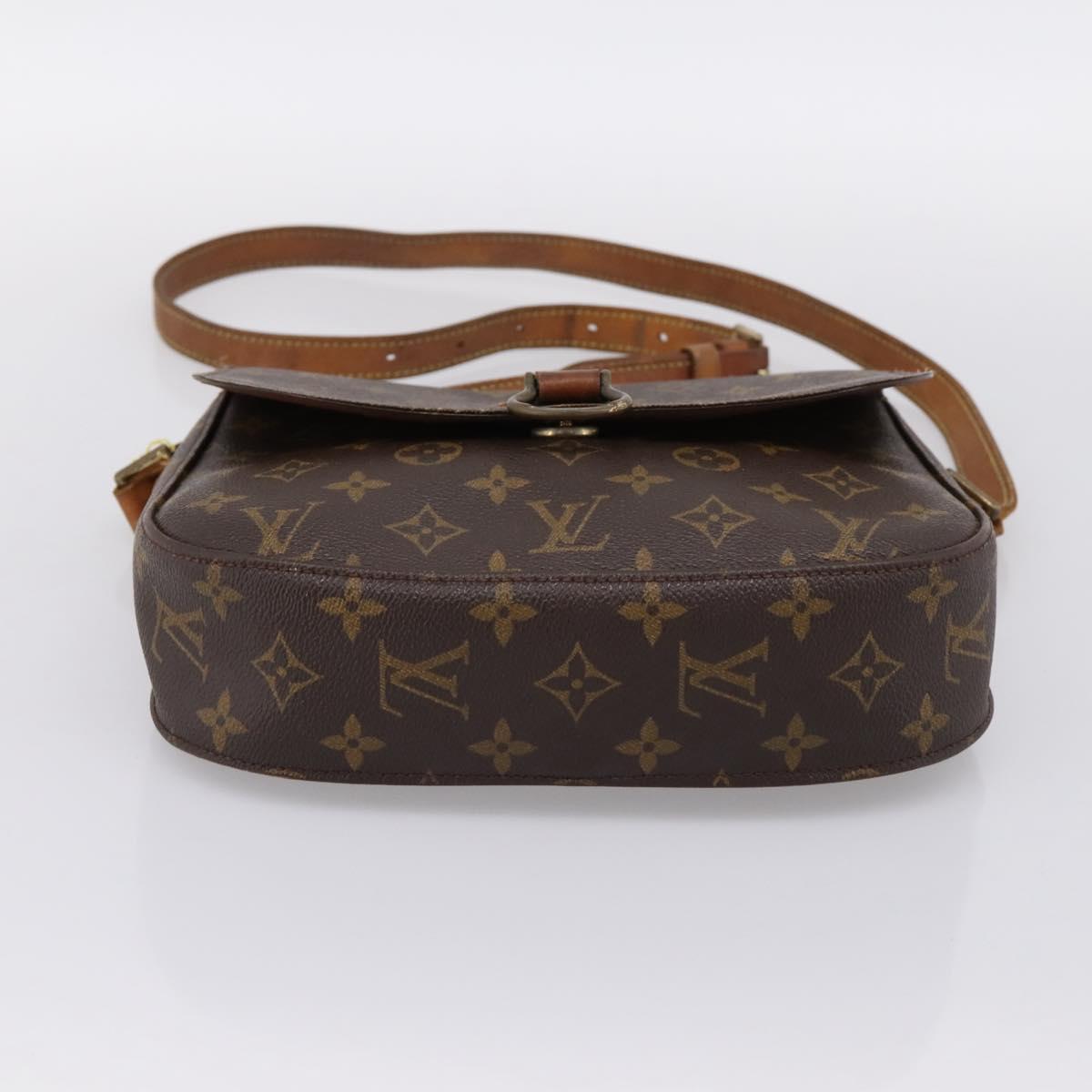 LOUIS VUITTON Monogram Saint Cloud GM Shoulder Bag M51242 LV Auth hk4100