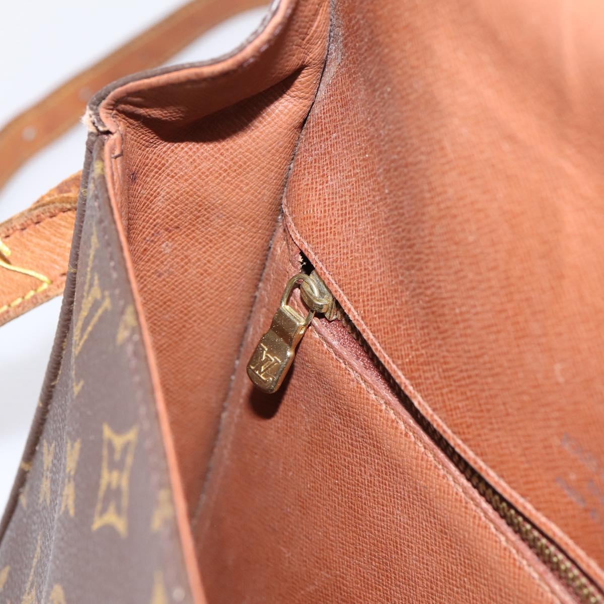 LOUIS VUITTON Monogram Saint Cloud GM Shoulder Bag M51242 LV Auth hk4100