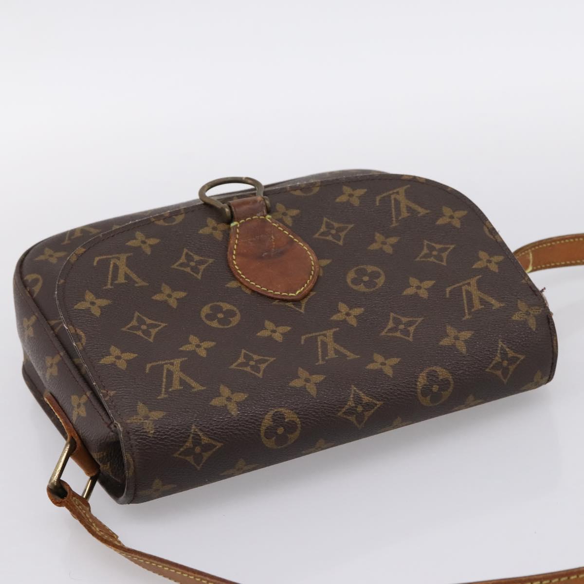 LOUIS VUITTON Monogram Saint Cloud GM Shoulder Bag M51242 LV Auth hk4100