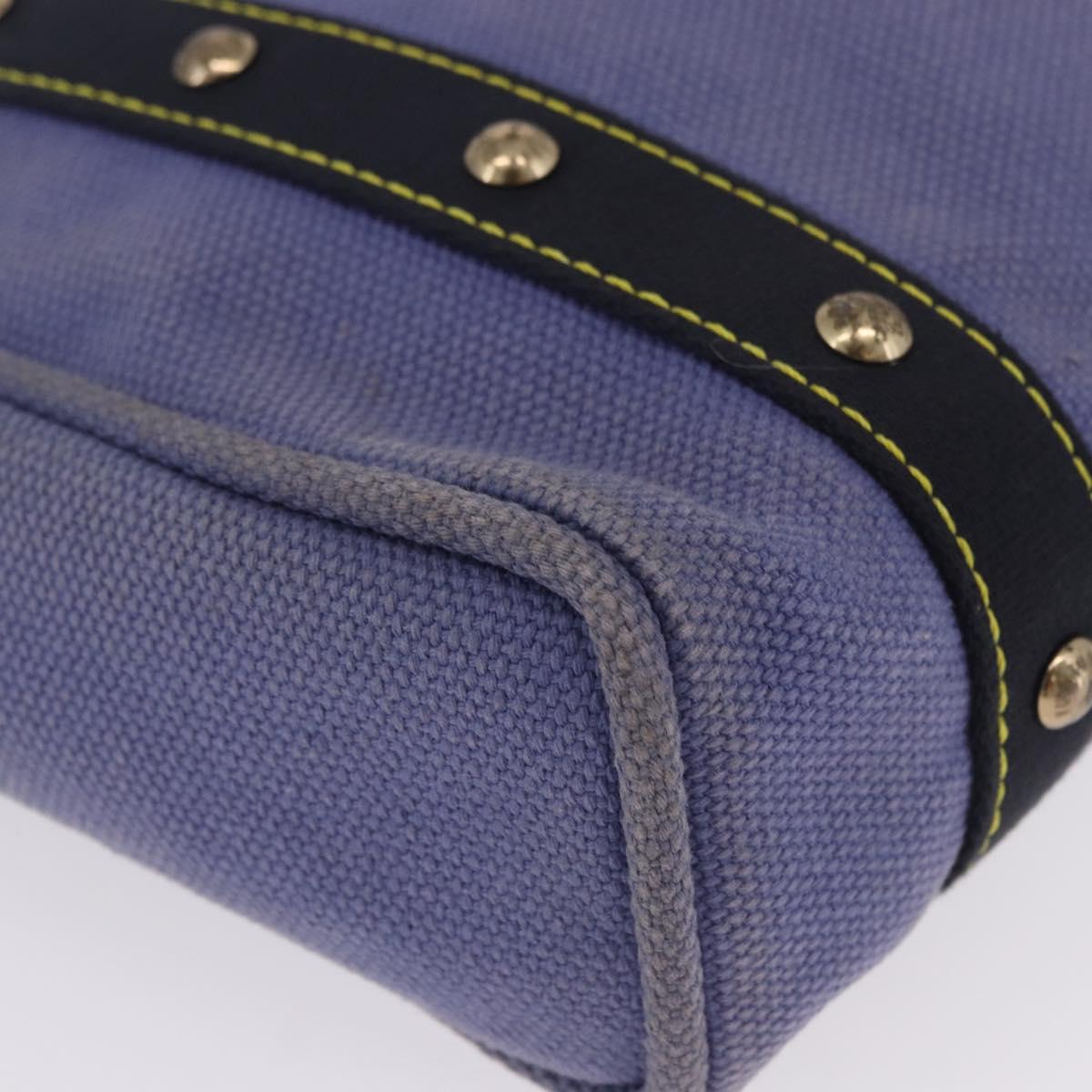 LOUIS VUITTON Antigua Cabas MM Tote Bag Blue M40087 LV Auth hk4101