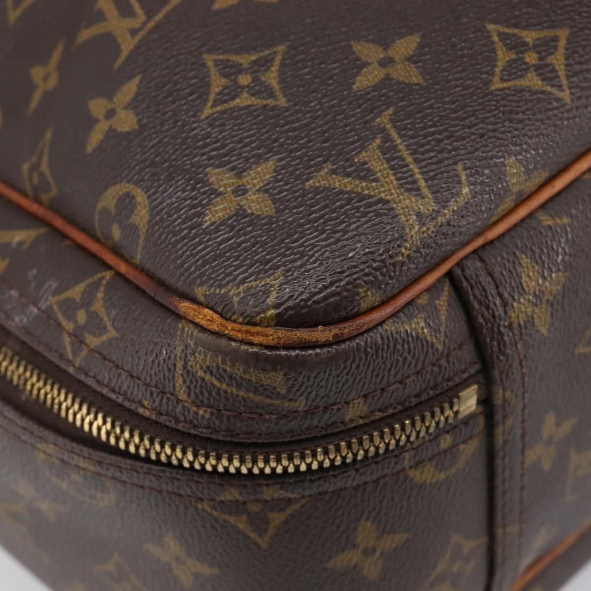 LOUIS VUITTON Monogram Excursion Hand Bag M41450 LV Auth hk4103