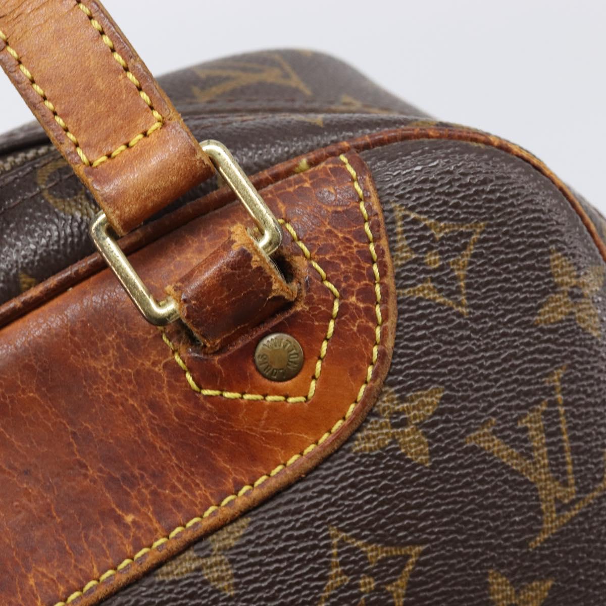 LOUIS VUITTON Monogram Excursion Hand Bag M41450 LV Auth hk4103