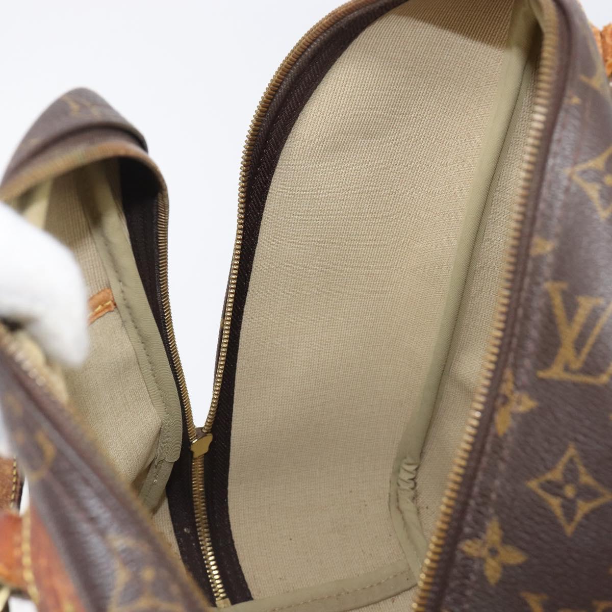 LOUIS VUITTON Monogram Excursion Hand Bag M41450 LV Auth hk4103