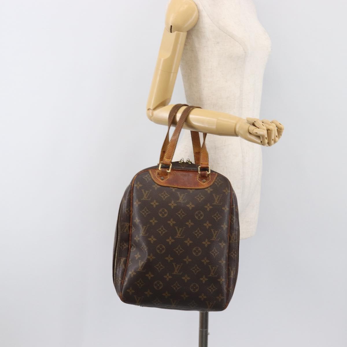 LOUIS VUITTON Monogram Excursion Hand Bag M41450 LV Auth hk4103
