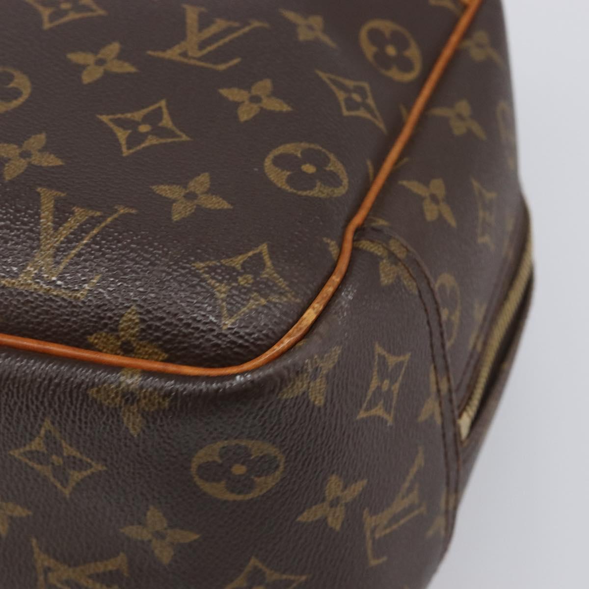 LOUIS VUITTON Monogram Deauville Hand Bag M47270 LV Auth hk4105