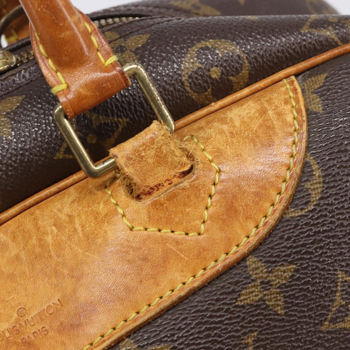 LOUIS VUITTON Monogram Deauville Hand Bag M47270 LV Auth hk4105