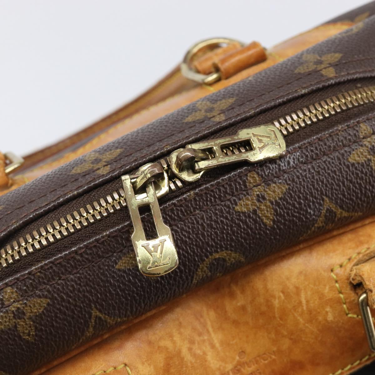 LOUIS VUITTON Monogram Deauville Hand Bag M47270 LV Auth hk4105