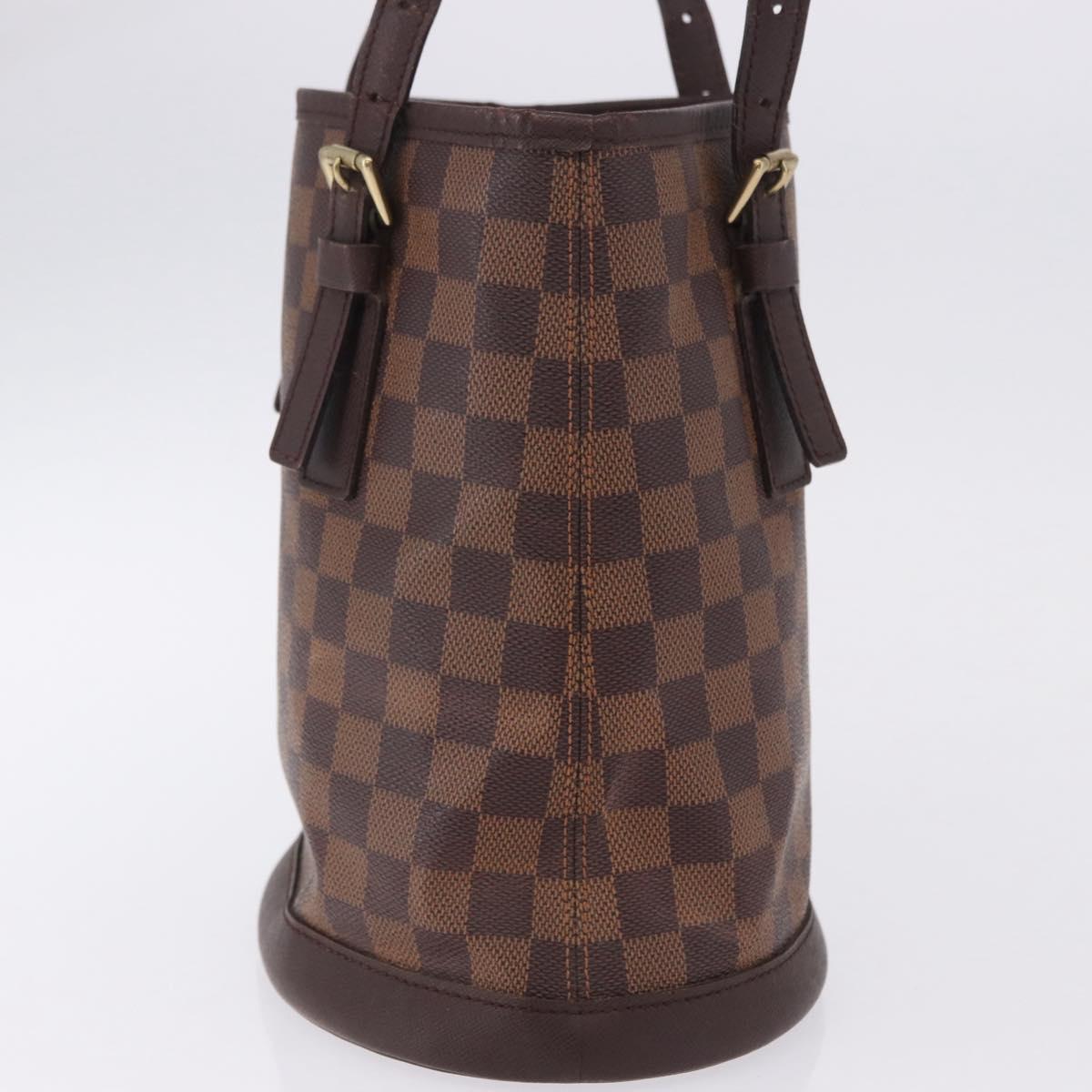 LOUIS VUITTON Damier Ebene Marais Shoulder Bag N42240 LV Auth hk4107