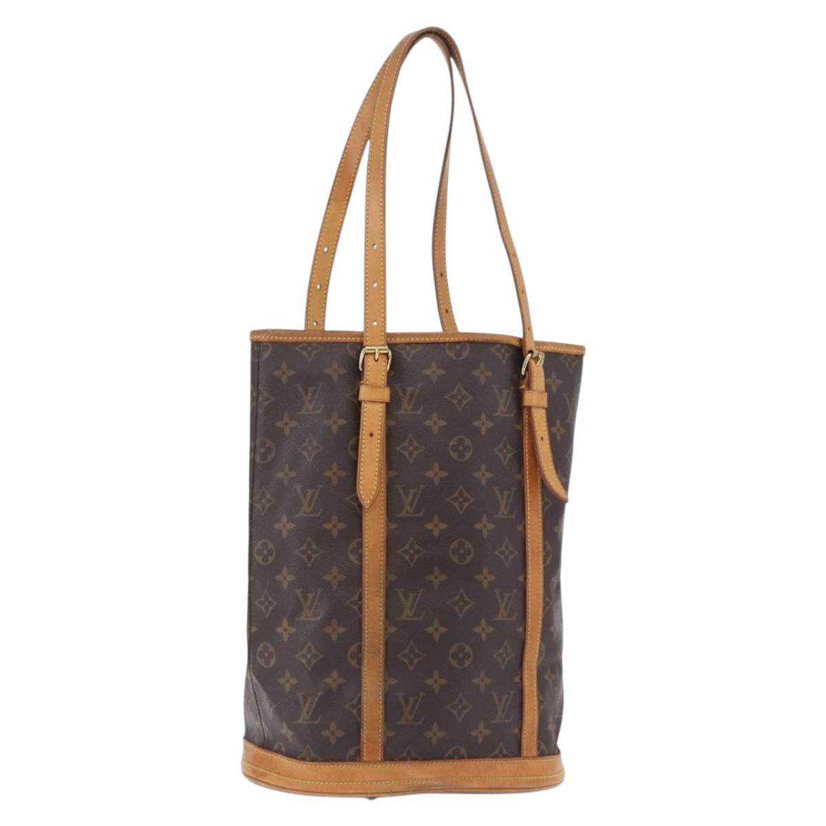 LOUIS VUITTON Monogram Bucket GM Shoulder Bag M42236 LV Auth hk4108