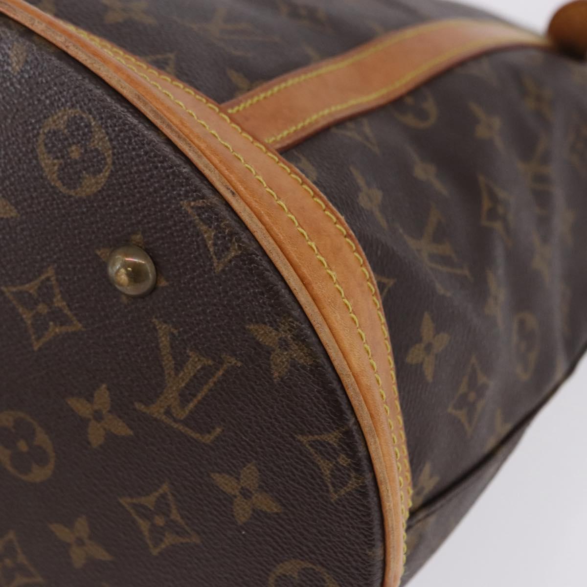 LOUIS VUITTON Monogram Bucket GM Shoulder Bag M42236 LV Auth hk4108