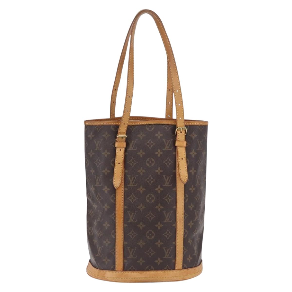 LOUIS VUITTON Monogram Bucket GM Shoulder Bag M42236 LV Auth hk4108