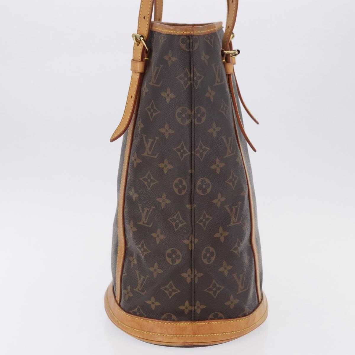 LOUIS VUITTON Monogram Bucket GM Shoulder Bag M42236 LV Auth hk4108