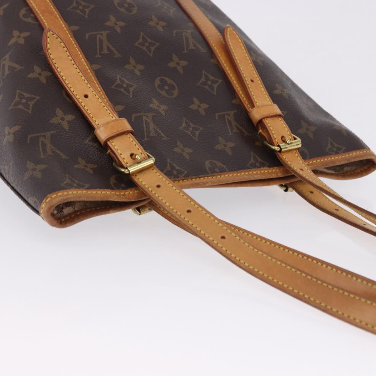 LOUIS VUITTON Monogram Bucket GM Shoulder Bag M42236 LV Auth hk4108