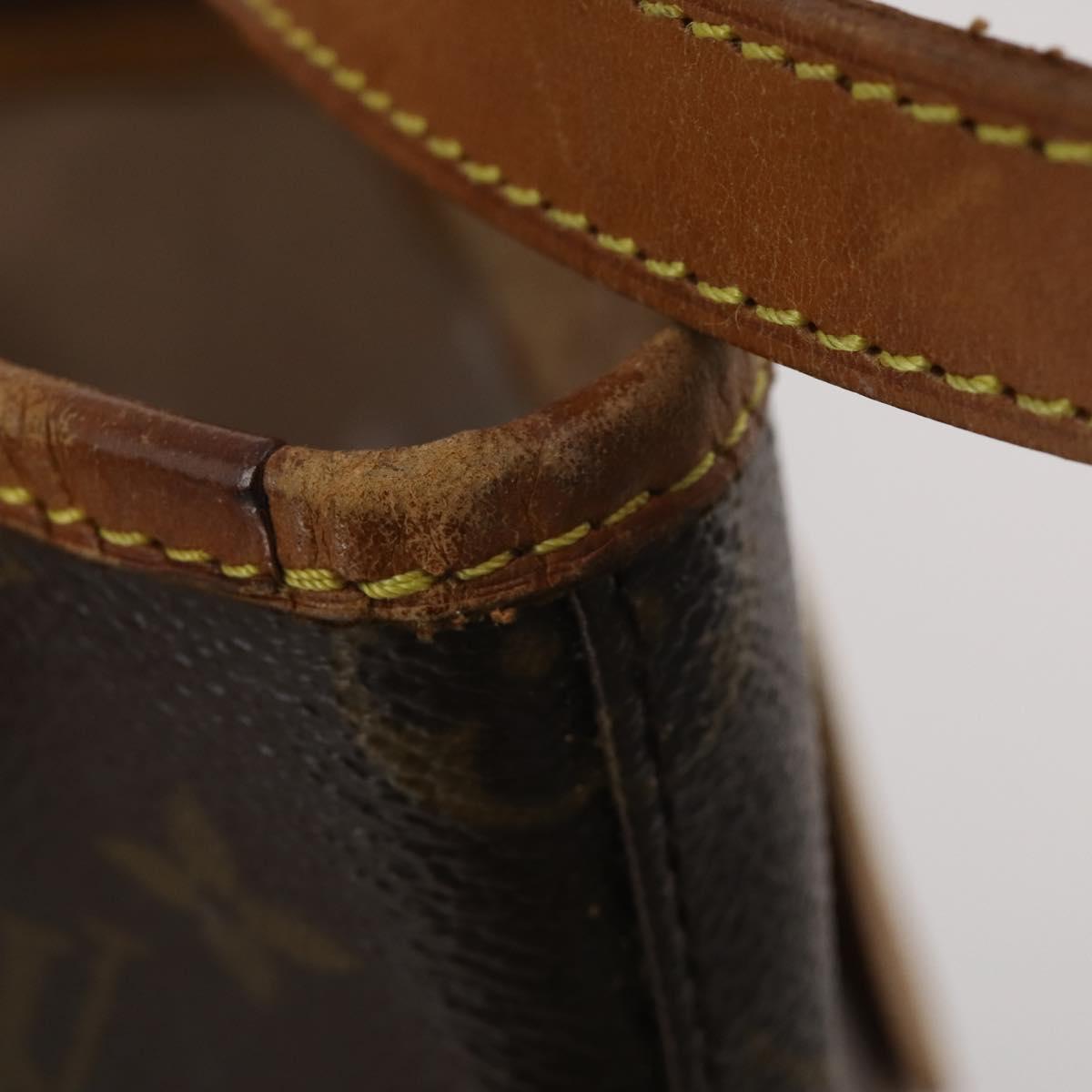 LOUIS VUITTON Monogram Bucket GM Shoulder Bag M42236 LV Auth hk4109