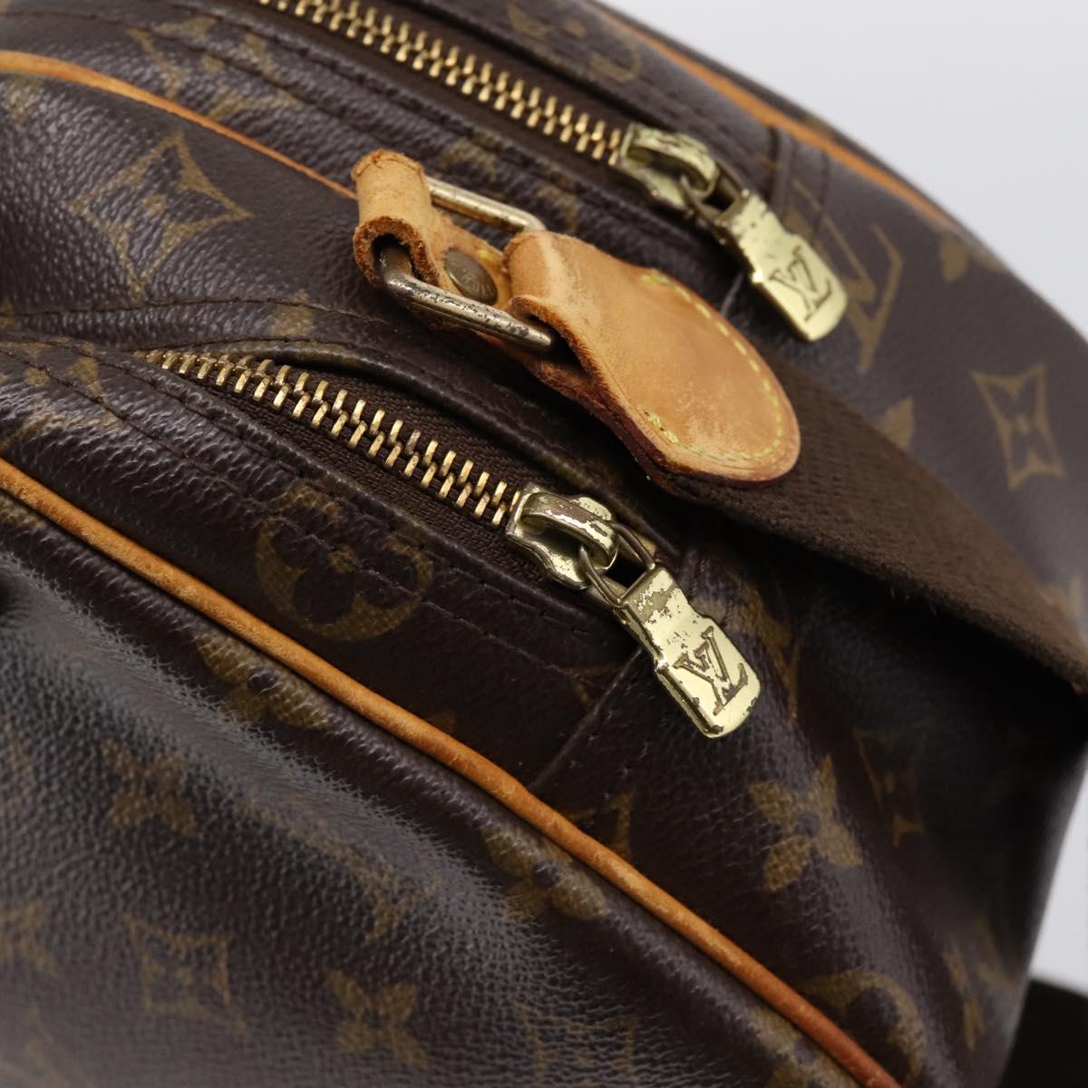 LOUIS VUITTON Monogram Reporter PM Shoulder Bag M45254 LV Auth hk4110