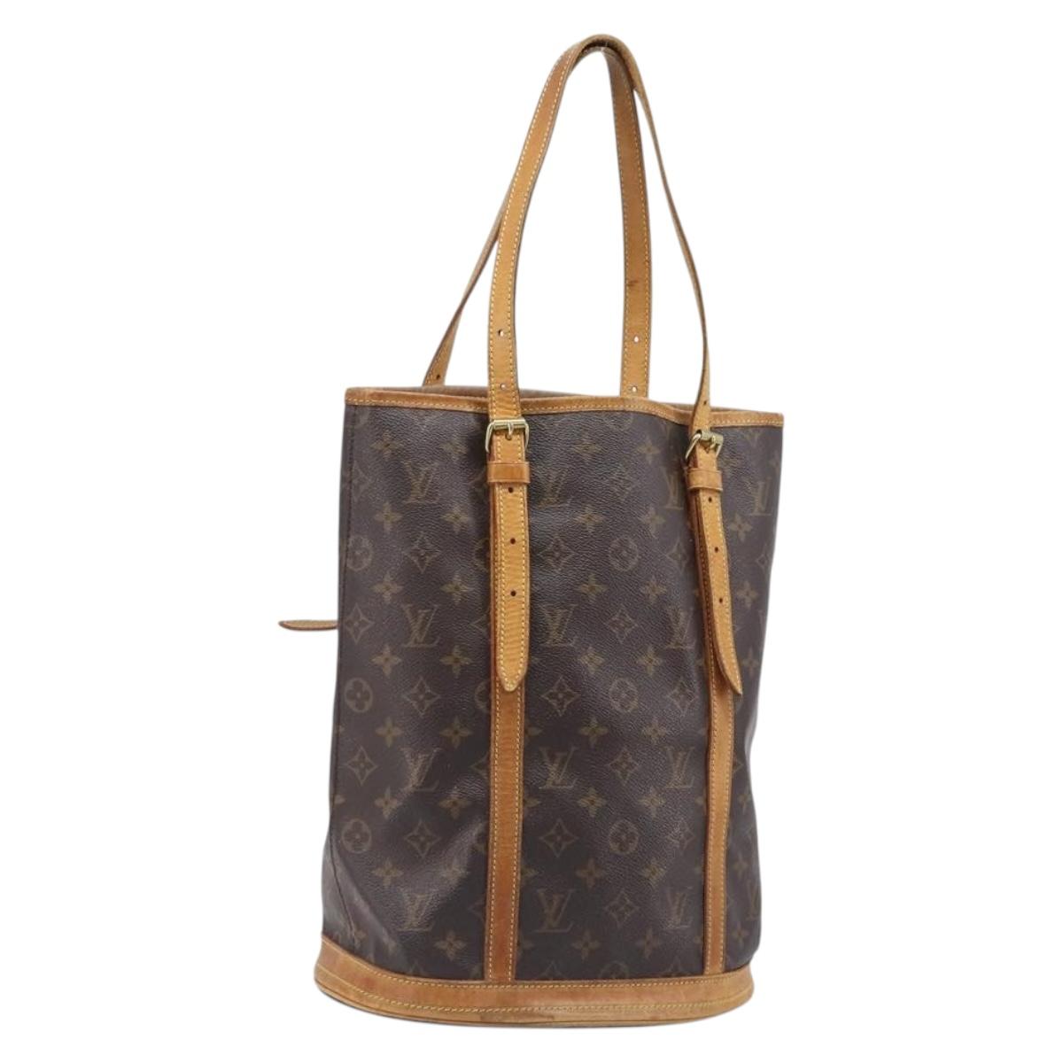 LOUIS VUITTON Monogram Bucket GM Shoulder Bag M42236 LV Auth hk4111
