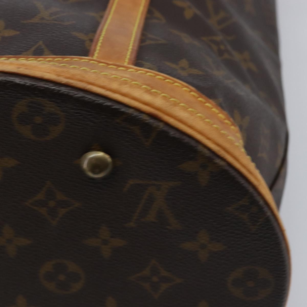 LOUIS VUITTON Monogram Bucket GM Shoulder Bag M42236 LV Auth hk4111