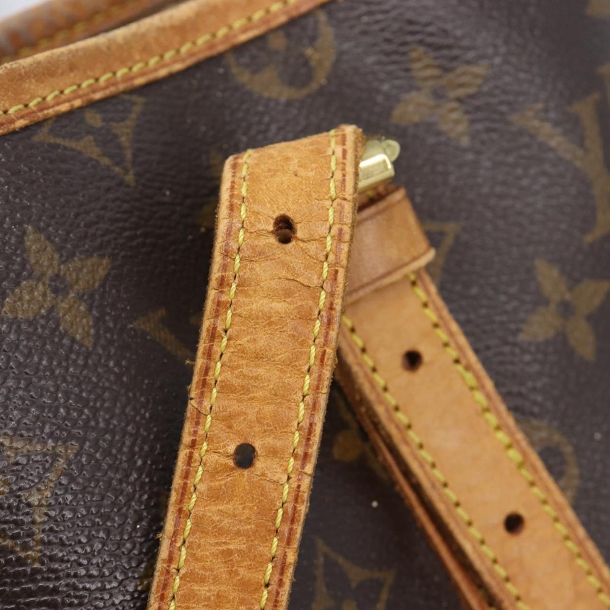 LOUIS VUITTON Monogram Bucket GM Shoulder Bag M42236 LV Auth hk4111