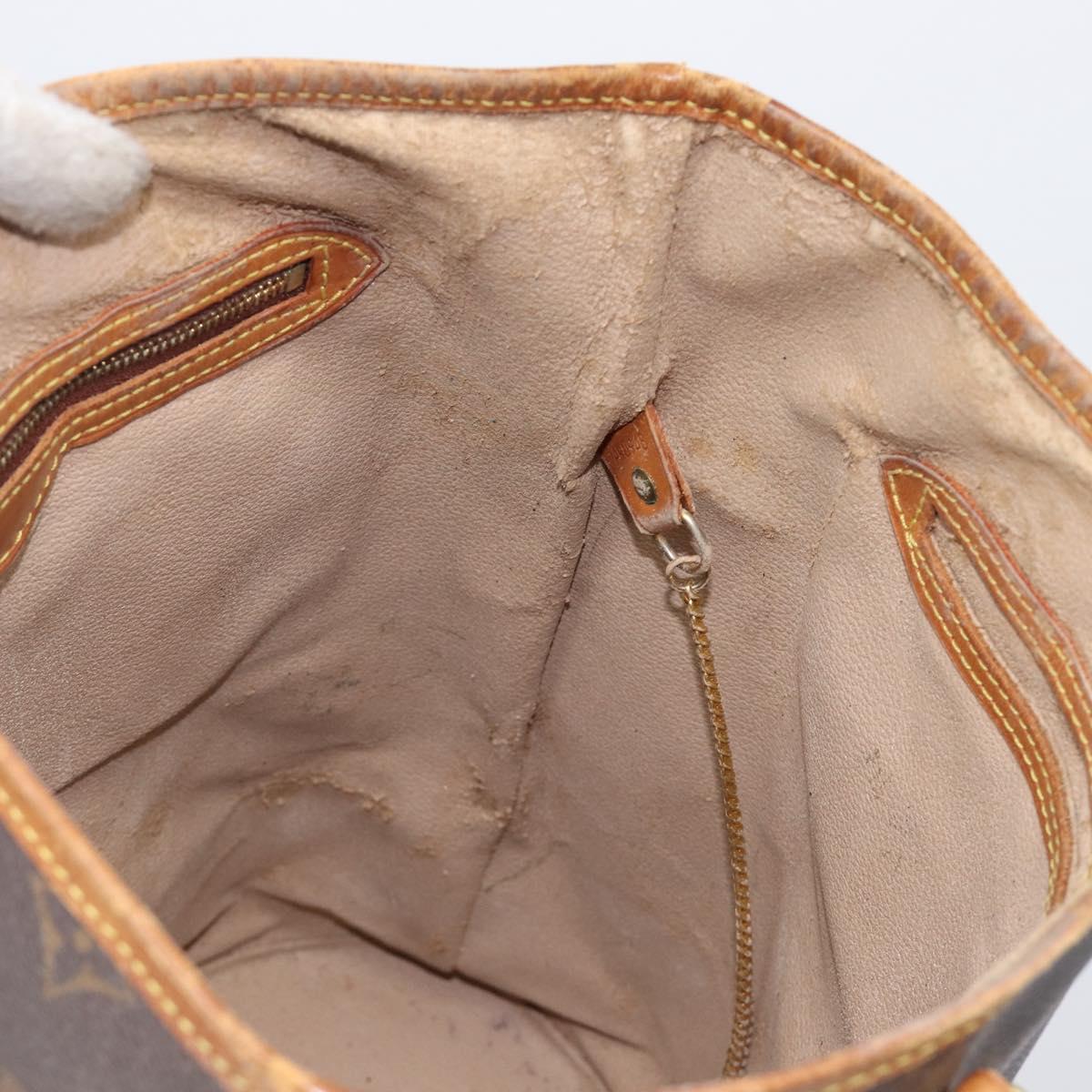 LOUIS VUITTON Monogram Bucket GM Shoulder Bag M42236 LV Auth hk4111