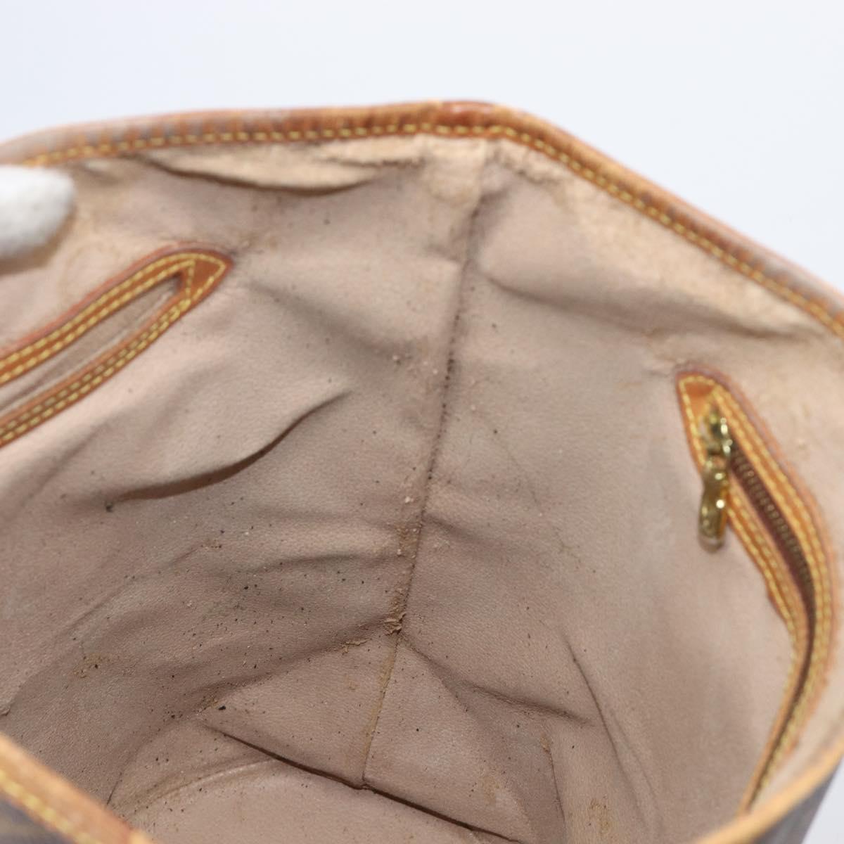 LOUIS VUITTON Monogram Bucket GM Shoulder Bag M42236 LV Auth hk4111